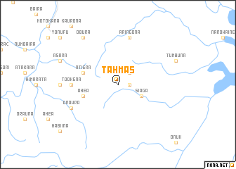 map of Tahmas