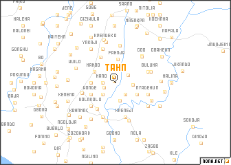 map of Tahn