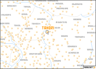 map of Taho-ri