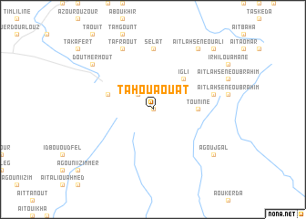 map of Tahouaouat