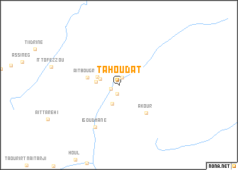 map of Tahoudat