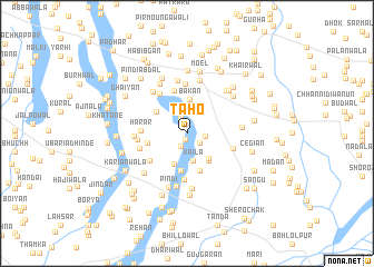 map of Tāho