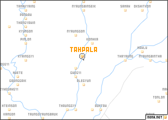 map of Tahpala