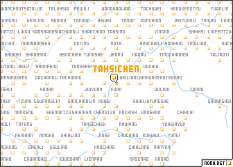 map of Ta-hsi-chen