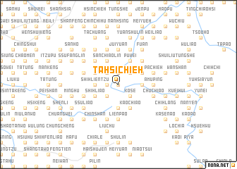 map of Ta-hsi-chieh