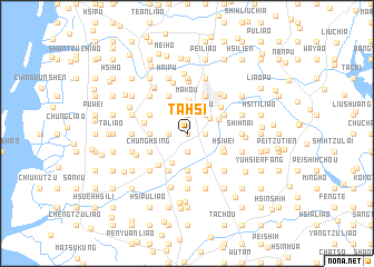 map of Ta-hsi
