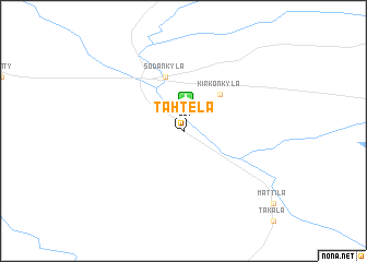 map of Tähtelä