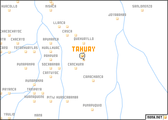 map of Tahuay