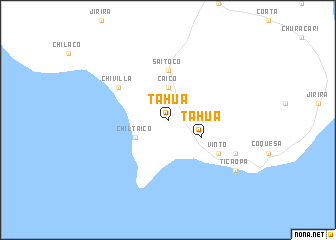 map of Tahua