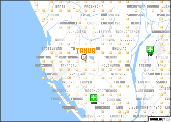 map of Ta-hua