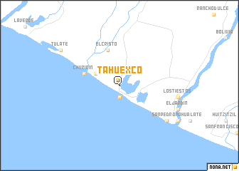 map of Tahuexco