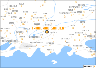 map of Tahula-Mõisaküla