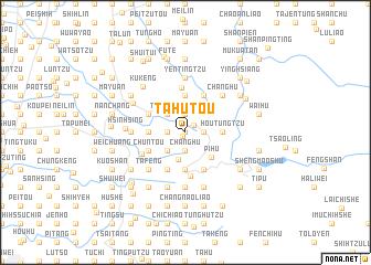 map of Ta-hu-t\