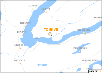 map of Tahuya