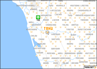 map of Ta-hu