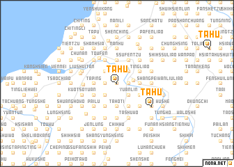 map of Ta-hu