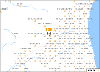 map of Ta-hu