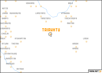 map of Taiawhtu