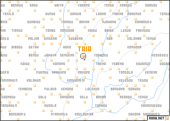 map of Taia