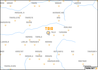 map of Taia