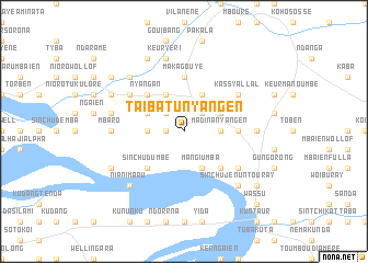 map of Taibatu NʼYang-en