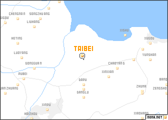 map of Taibei