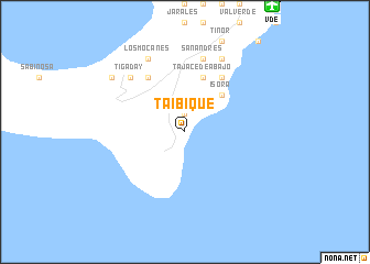 map of Taibique