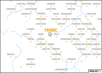 map of Tai Bôc