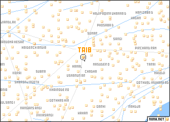 map of Tāib