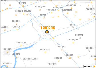 map of Taicang