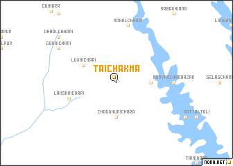 map of Taichākma