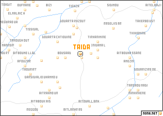map of Taïda