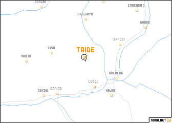 map of Taide