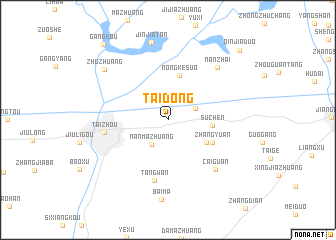 map of Taidong