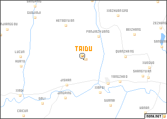 map of Taidu