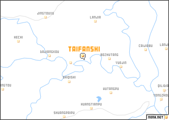 map of Taifanshi