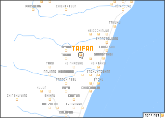 map of T\