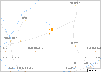 map of Taïf
