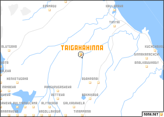 map of Taigahahinna