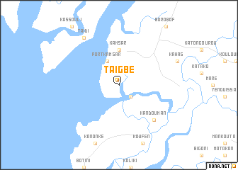 map of Taïgbé