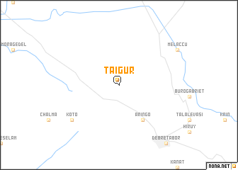 map of Taigur