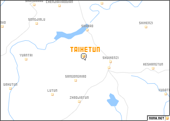 map of Taihetun