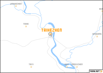 map of Taihezhen