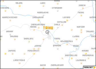 map of Taihu