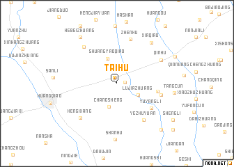 map of Taihu