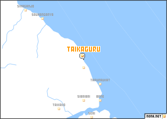 map of Taikaguru