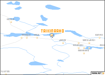 map of Taikinaaho