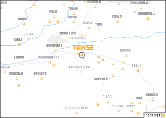 map of Taikse