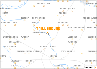 map of Taillebourg