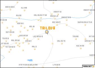 map of Tailova